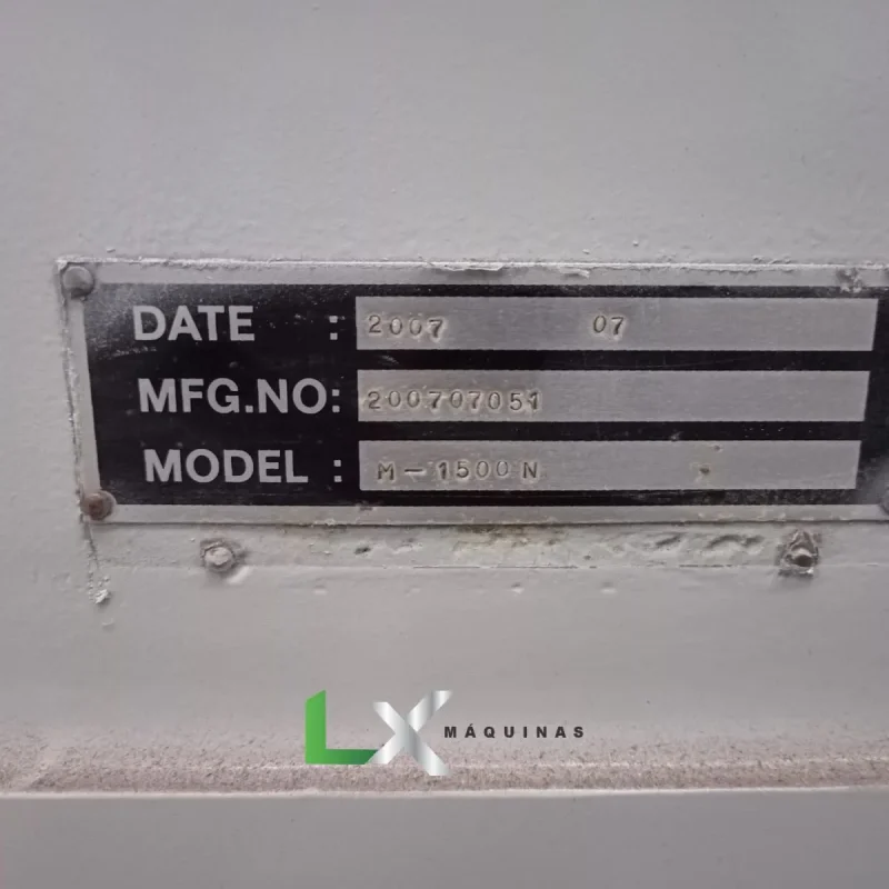 CENTRO DE USINAGEM VERTICAL TRAVIS M1500 - ANO 2007 - REFORMADA (7)