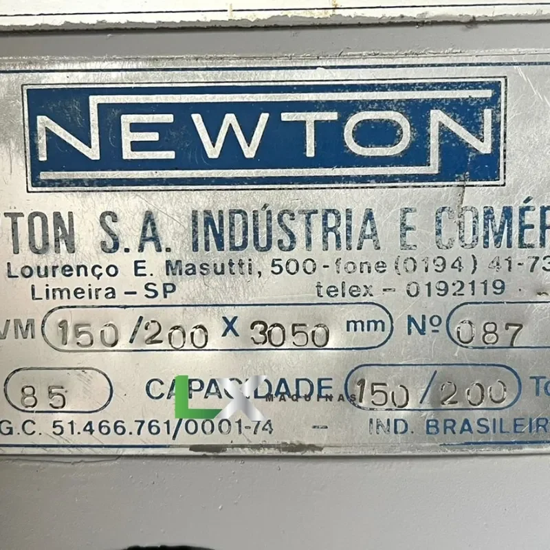 DOBRADEIRA MECANICA NEWTON 150I200 TON (2)