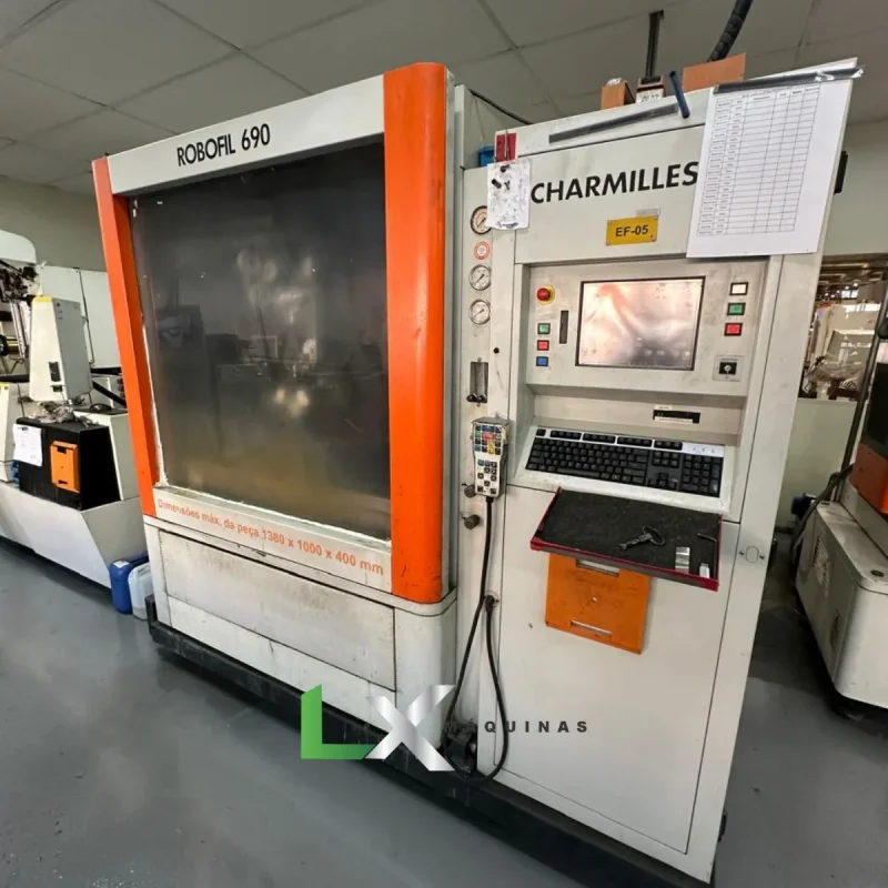 ELETROEROSÃO A FIO CNC CHARMILLES ROBOFIL 690 - ANO 2004 (1)