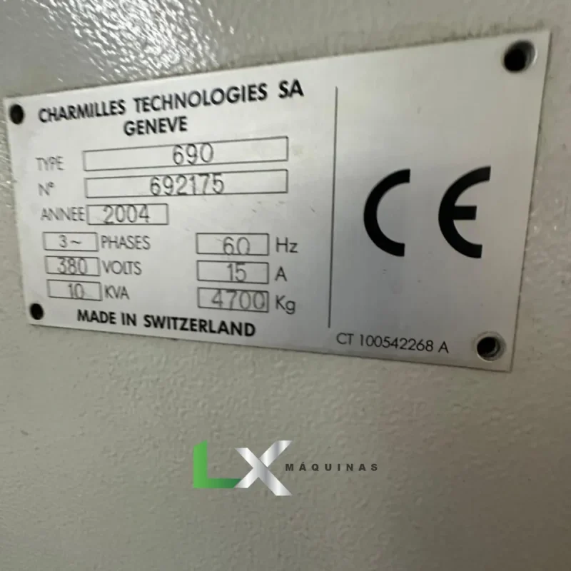 ELETROEROSÃO A FIO CNC CHARMILLES ROBOFIL 690 - ANO 2004 (8)