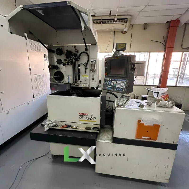 ELETROEROSÃO A FIO CNC FANUC ROBOCUT ALPHA OiC - ANO 2006 (9)