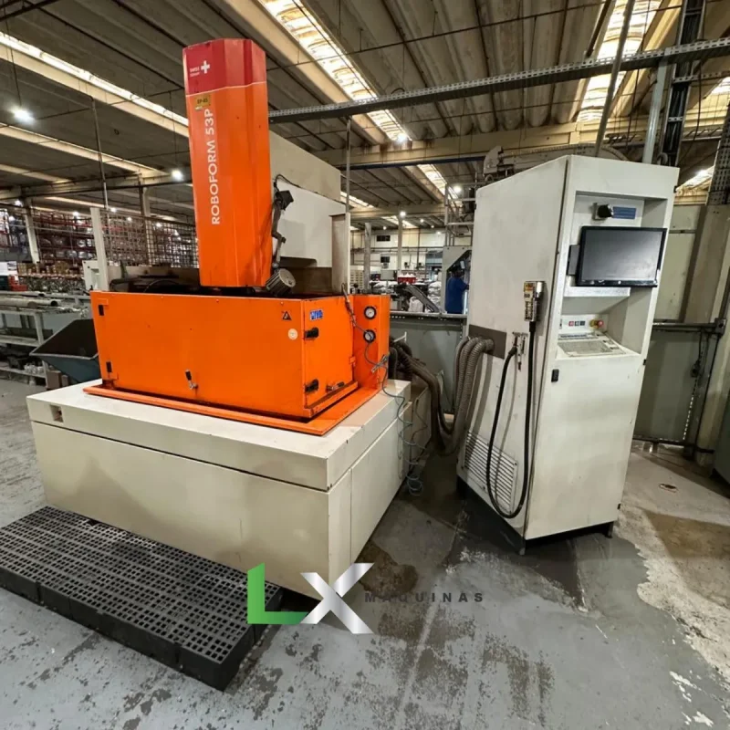 ELETROEROSÃO A PENETRAÇÃO CNC CHARMILLES ROBOFORM 35P - ANO 2006 (6)