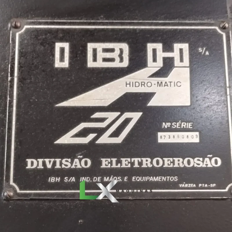 ELETROEROSÃO A PENETRAÇÃO IBH - 400 MM X 250 X 250 MM (1)