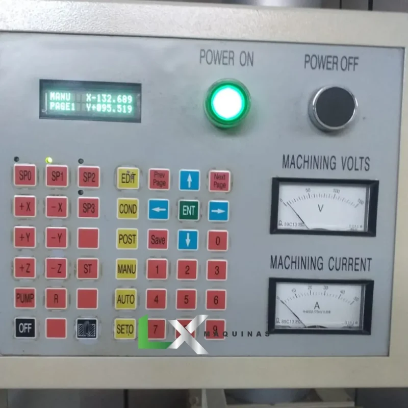 ELETROEROSÃO FURO RAPIDO CHARMILLES ACT SPARK SD1 - ANO 2009 (1)