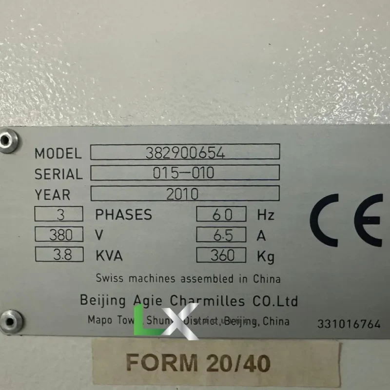 ELETROEROSÃO PENETRAÇÃO AGIE CHARMILLES FORM20 - 2010 (4)