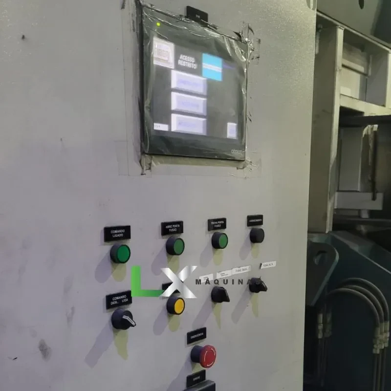 FORNO DE INDUÇÃO A GAS MASTERFIBER TIPO TORRE 300.1200 KG - 2014 (4)