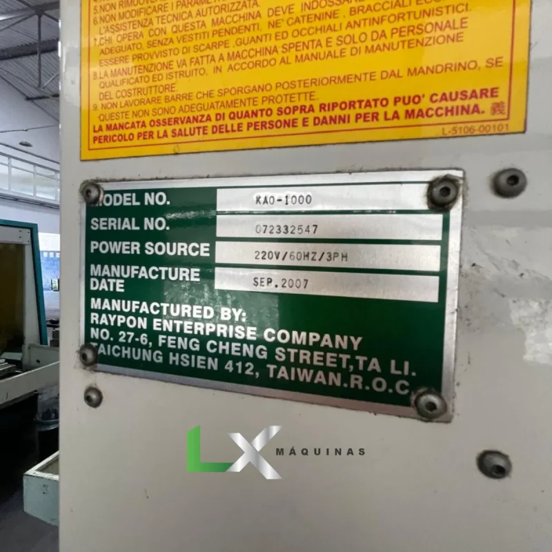 FRESADORA CNC SINITRON KAO1000 (5)
