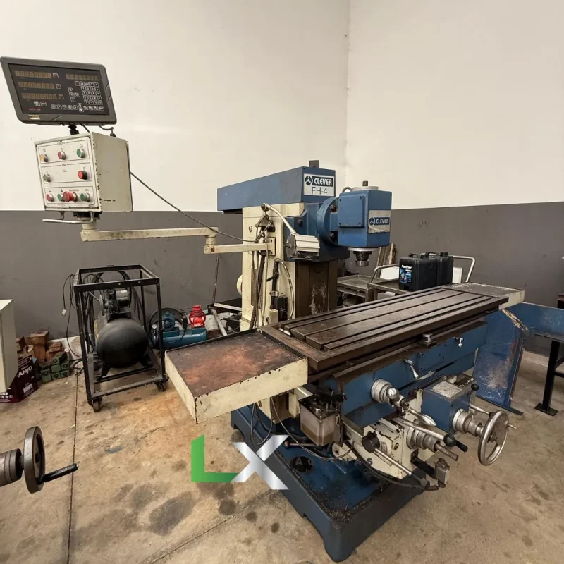 FRESADORA UNIVERSAL CLEVER FH4 COM DIGITAL E AUTOMÁTICO - MUITO CONSERVADA (9)