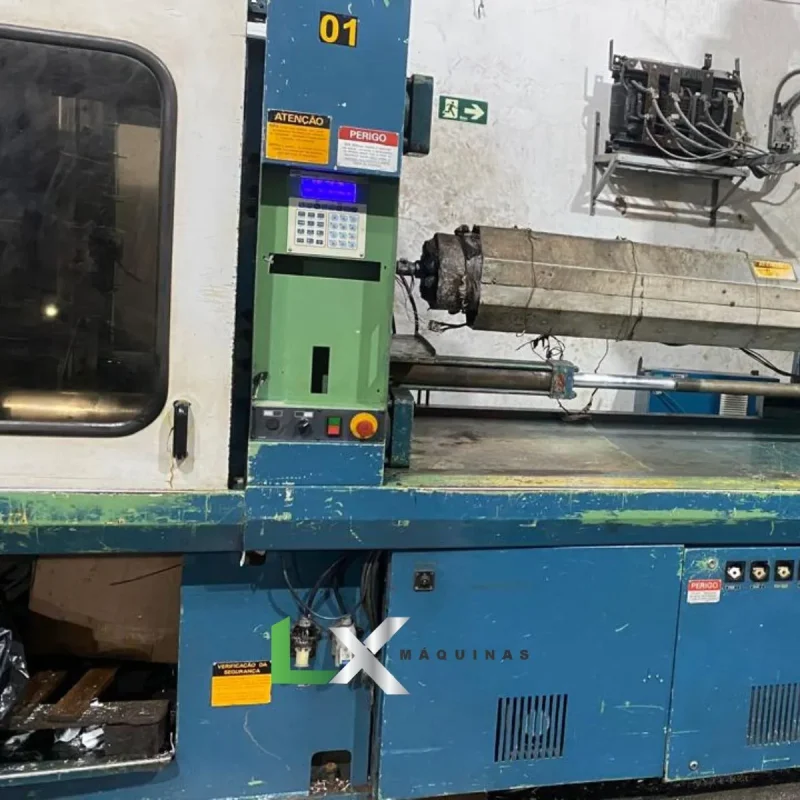 INJETORA DE PLÁSTICOS ROMI PRIMAX 450 TON - COM CLP NOVO - INVERSOR - INTEIRA REVISADA (8)