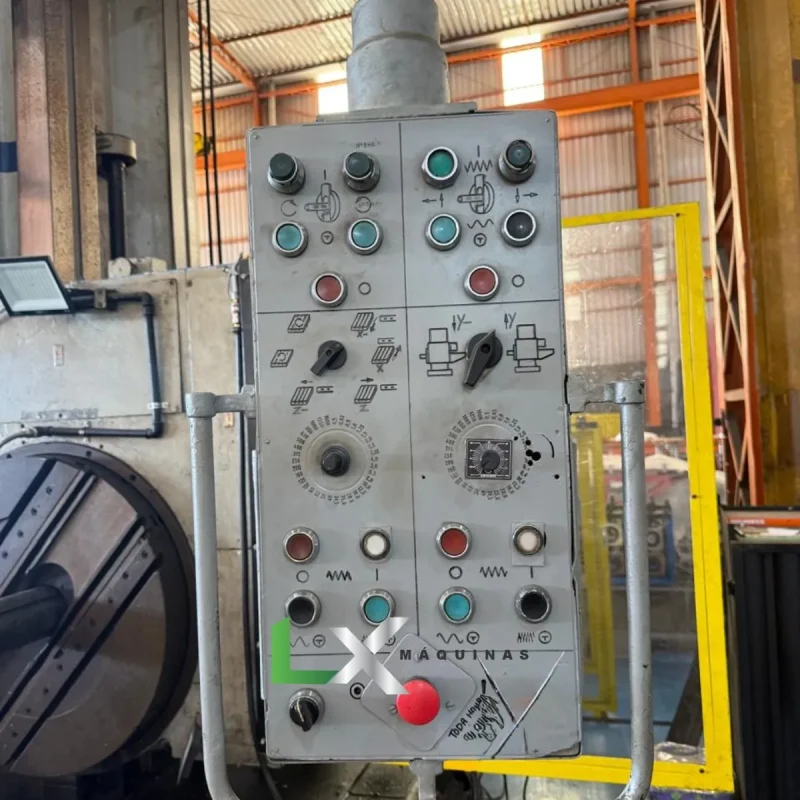 MANDRILHADORA UNION BFT125.5 - PLACA EXPANSIVA E MESA GIRATORIA (7)