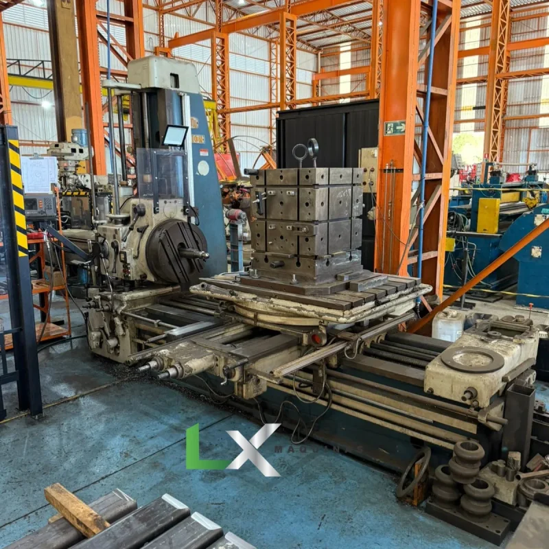 MANDRILHADORA UNIVERSAL UNION BTF80 - MESA GIRATORIA1000 X 1000 MM (1)