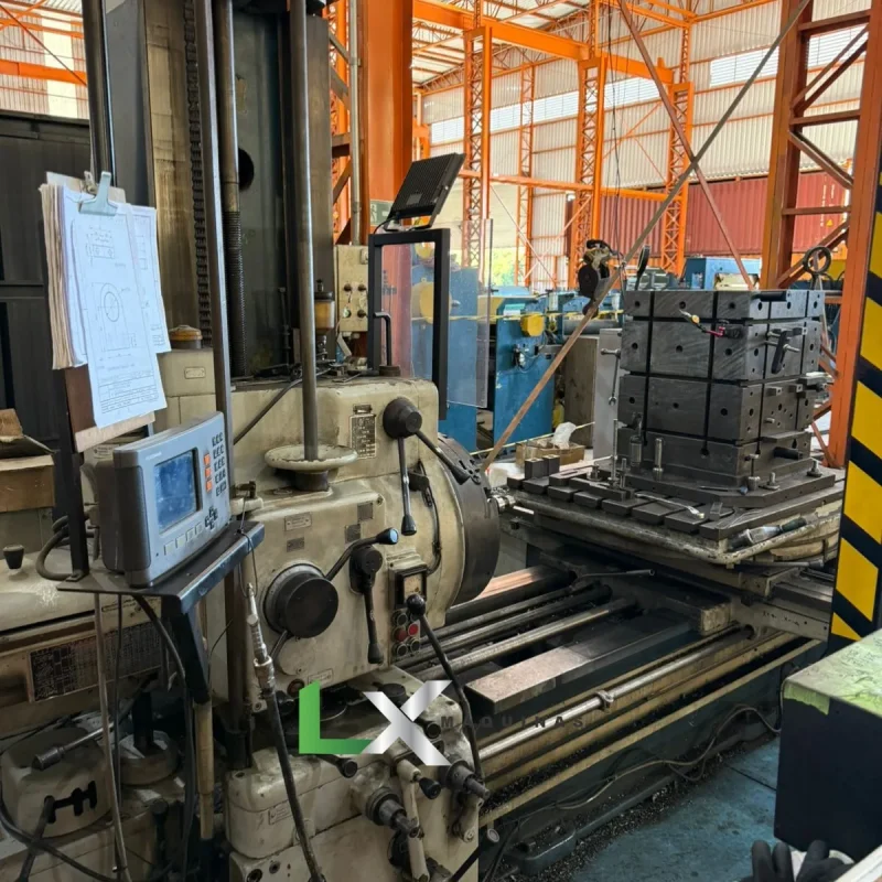 MANDRILHADORA UNIVERSAL UNION BTF80 - MESA GIRATORIA1000 X 1000 MM (5)