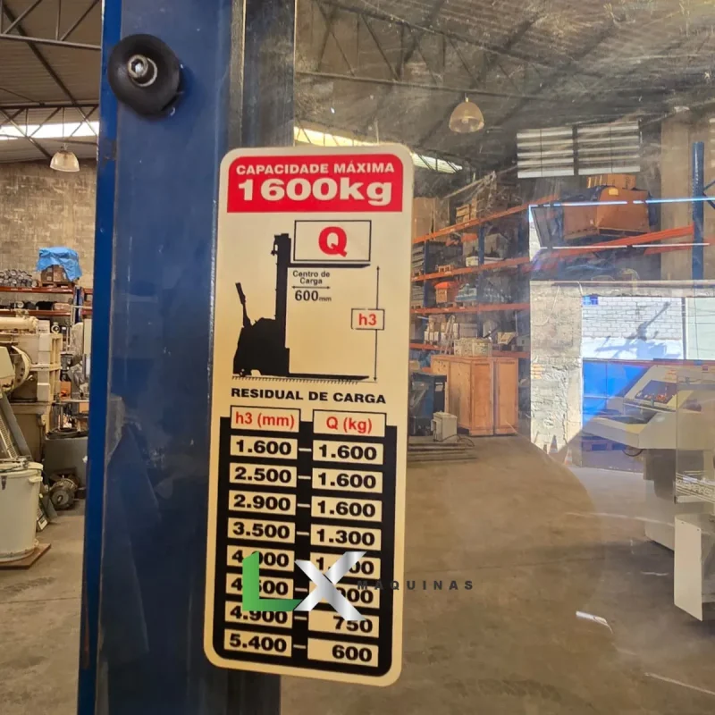 PALETEIRA PALETRANS - MODELO PT1616 - 1,60 M - 1600KG (10)