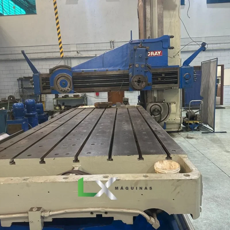 PLAINA DE MESA GRAY COM 3 CABEÇOTES EM ÓTIMAS CONDIÇÕES - 4000 X 2500 X 1700 MM (6)