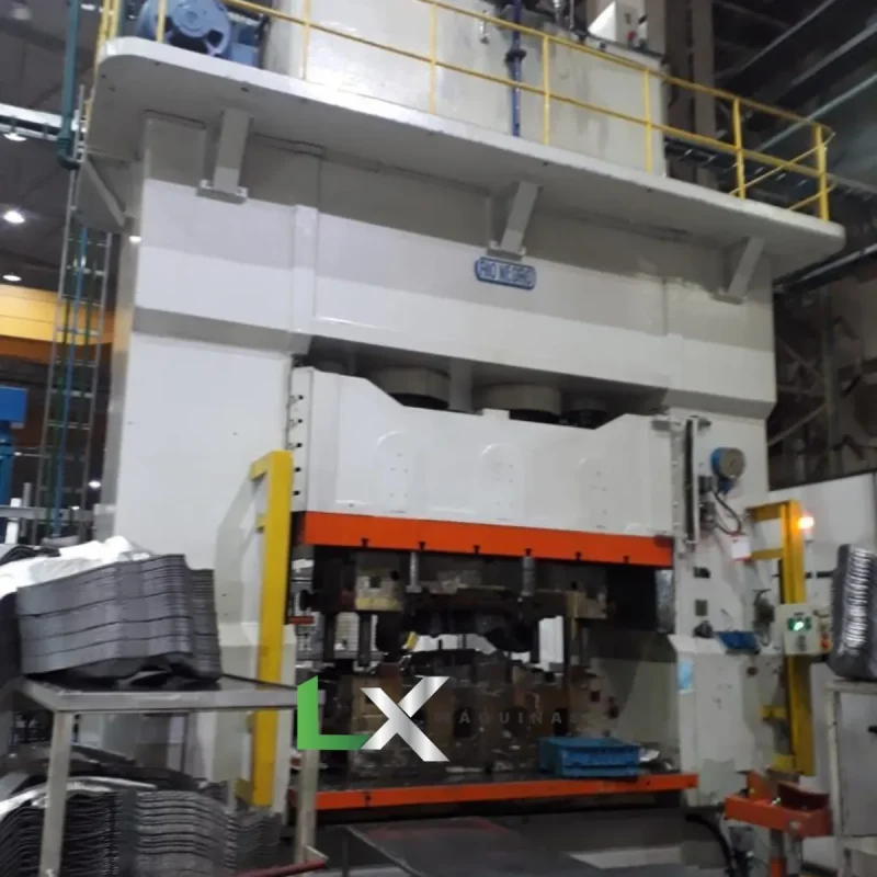 PRENSA HIDRAULICA TIPO H RIO NEGRO 300 TON - 1200 X 2000MM (2)