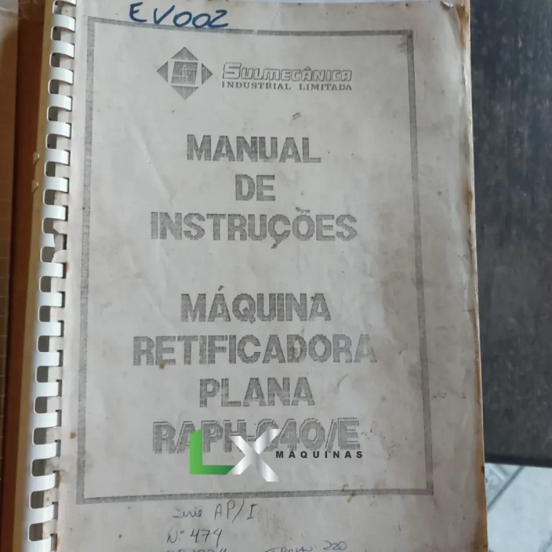 RETIFICA PLANA SULMECANICA RAPH 640 (3)