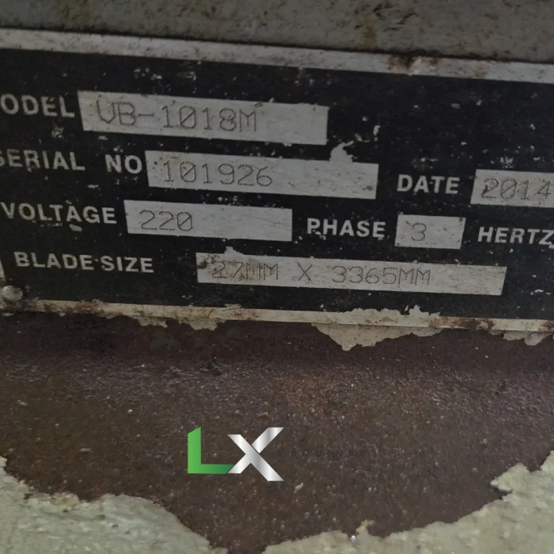 Serra de Fita Horizontal de Bancada- Marca VB - Modelo VB-1018M (2)