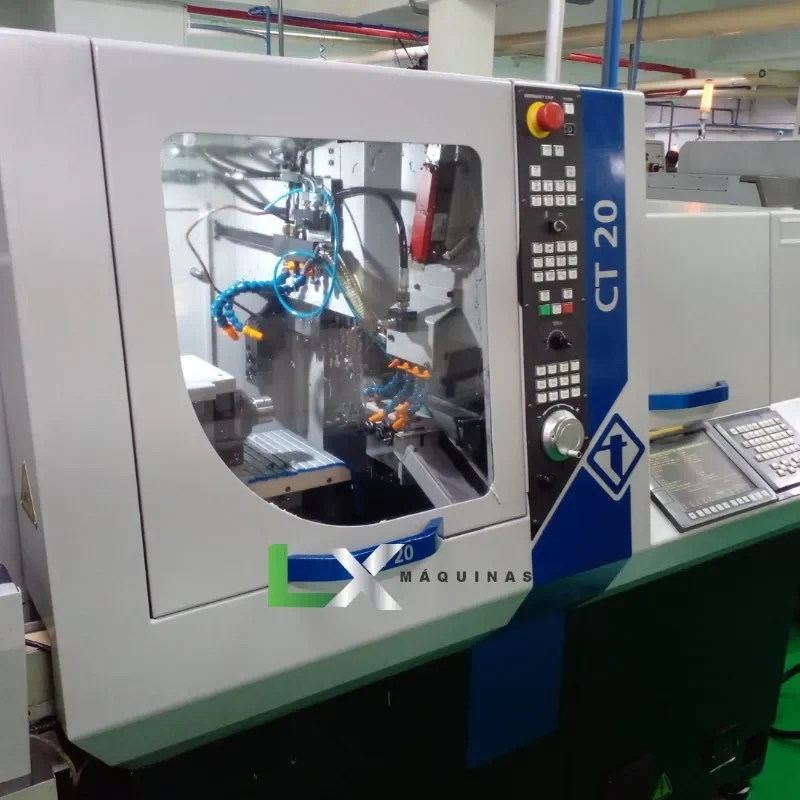 TORNO CNC CABEÇOTE MOVEL TORNO CT20 FANUC - 2014 (2)