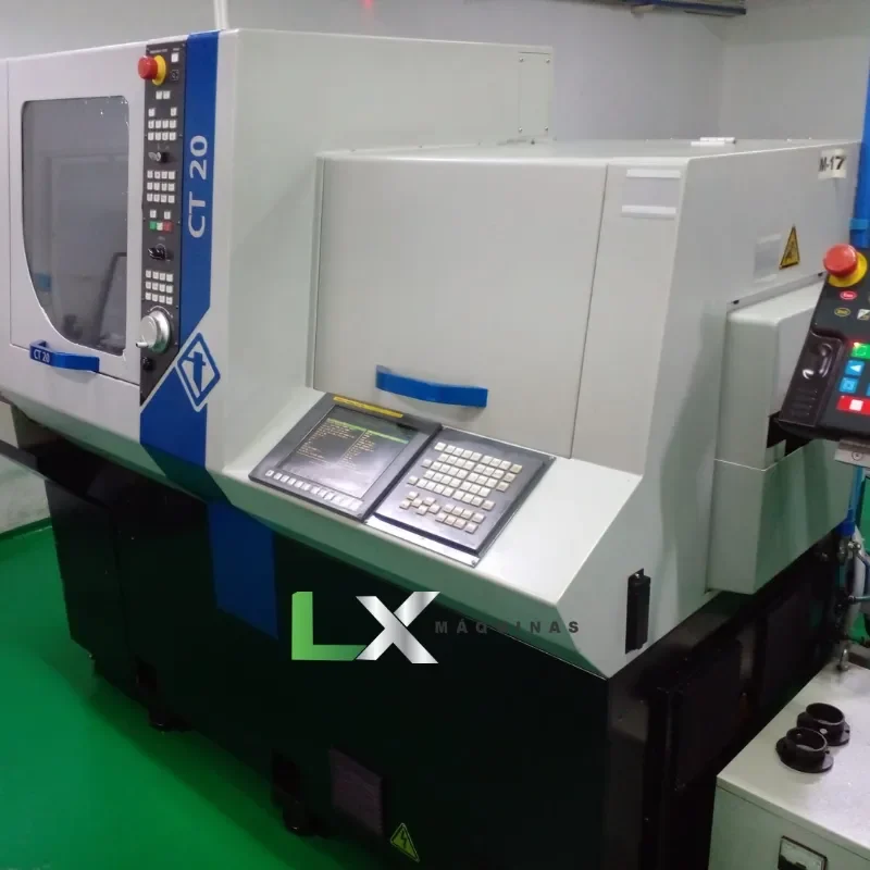 TORNO CNC CABEÇOTE MOVEL TORNO CT20 FANUC - 2014 (3)