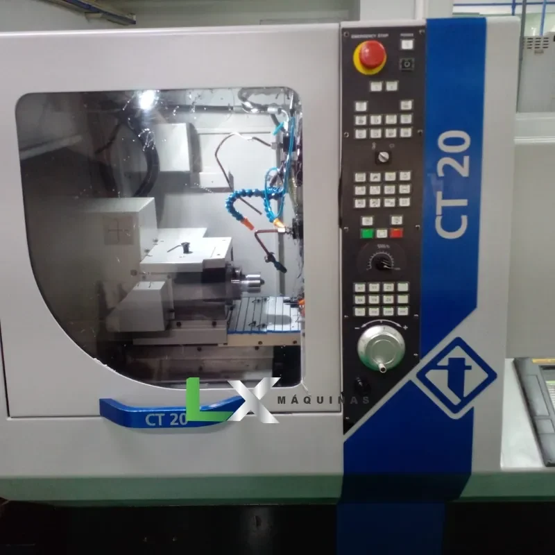 TORNO CNC CABEÇOTE MOVEL TORNO CT20 FANUC - 2014 (4)