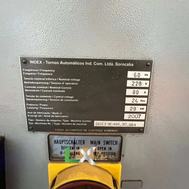 TORNO CNC INDEX MC400 ANO 2007 - FERRAMENTA ACIONADA (4)
