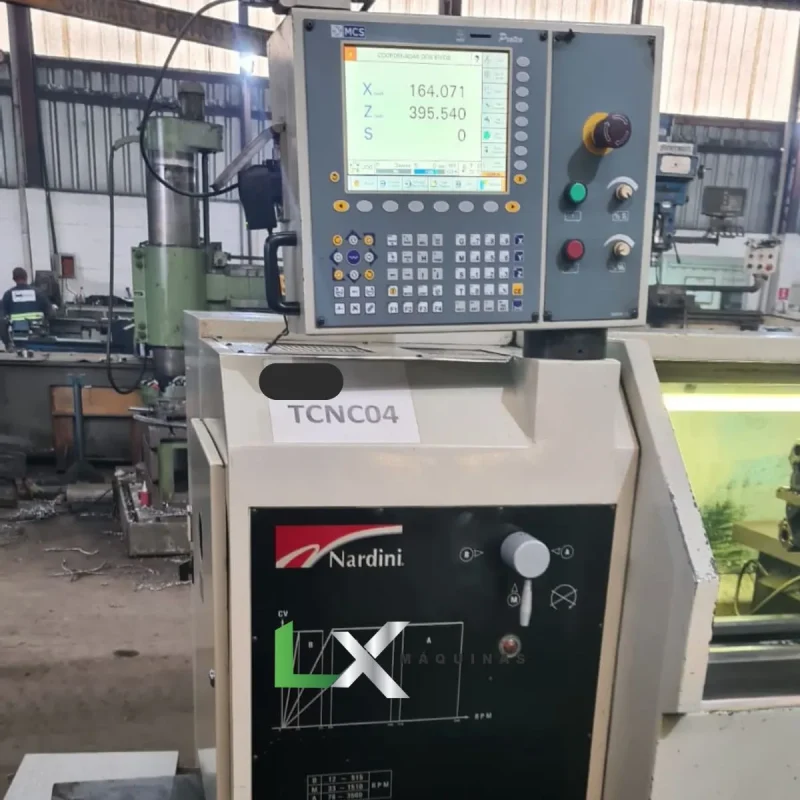 TORNO CNC NARDINI LOGIC 195II - 440X1000MM - ANO 2013 (3)