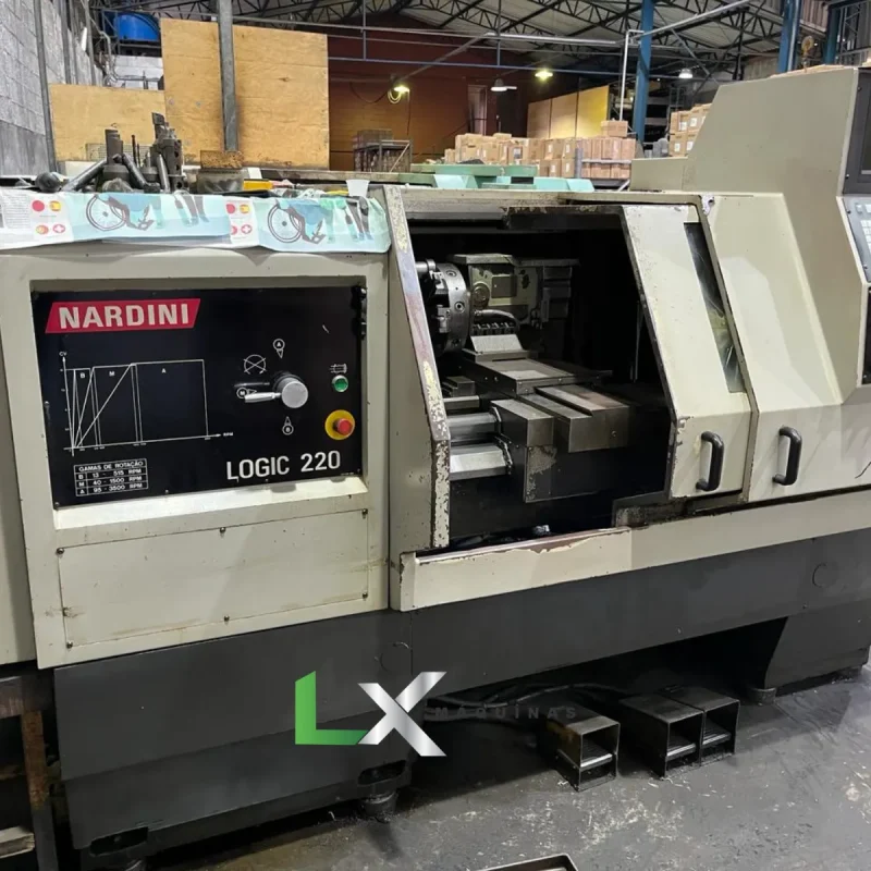 TORNO CNC NARDINI LOGIC 220 ANO 1995 (1)