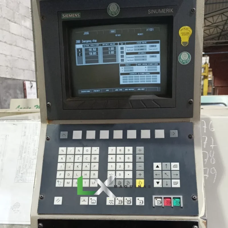 TORNO CNC NARDINI LOGIC 220 ANO 1995 (8)