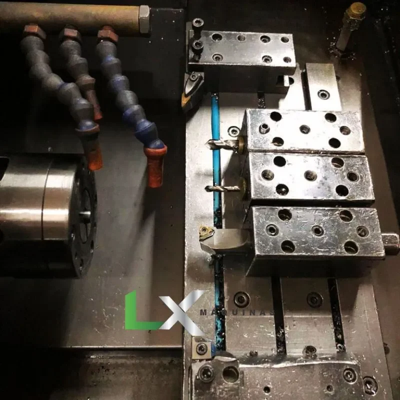 TORNO CNC PROMECOR SMT02 COM ALIMENTADOR DE BARRAS - SIEMENS - 2007 (7)
