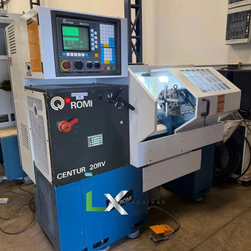 TORNO CNC ROMI CENTUR 20RV – MACH 8 (REFORMADO) (3)