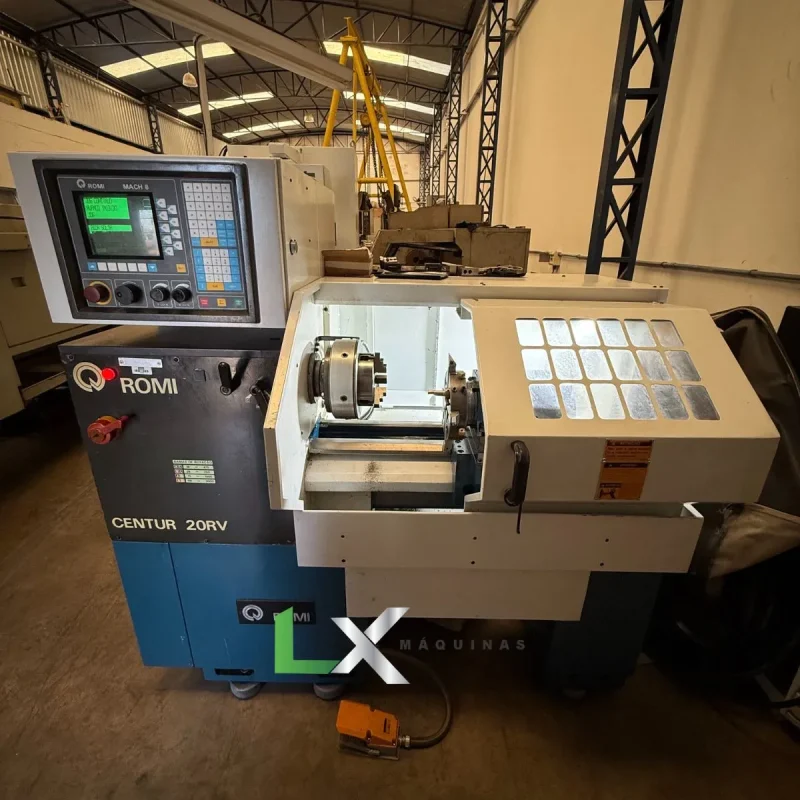 TORNO CNC ROMI CENTUR 20RV – MACH 8 (REFORMADO) (4)