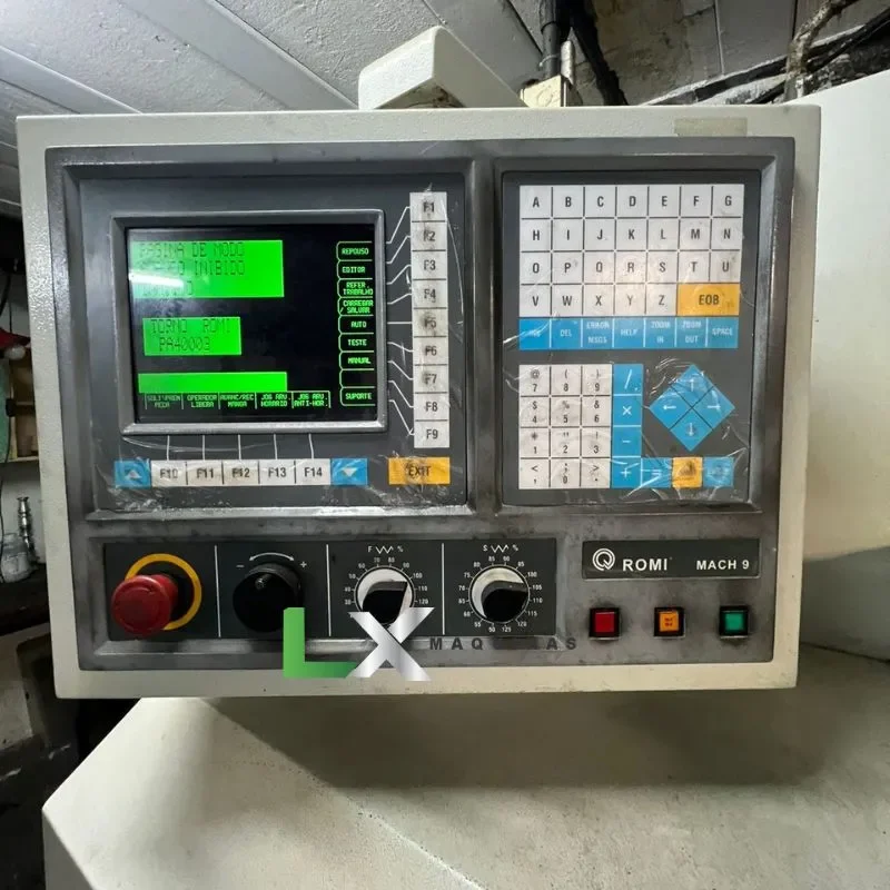 TORNO CNC ROMI CENTUR 30D GANG - MACH 9 (2)