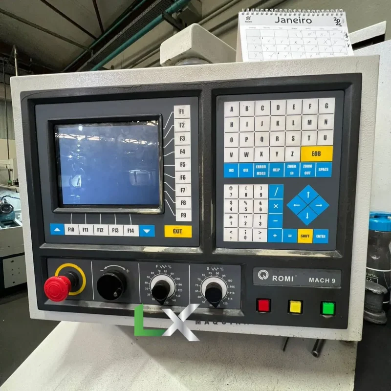 TORNO CNC ROMI CENTUR 30D GANG - MACH9 - 2003 (1)