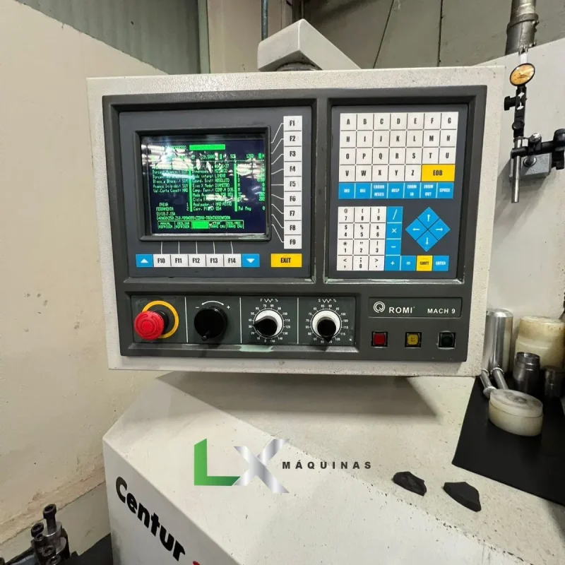 TORNO CNC ROMI CENTUR 30D GANG – MACH9 – 2000 (6)