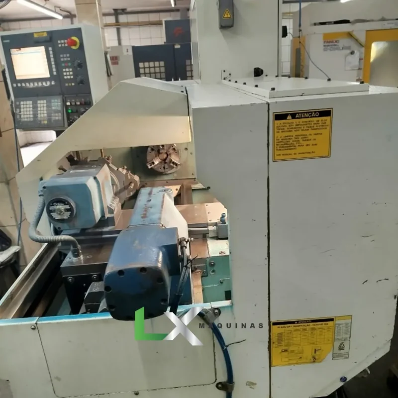 TORNO CNC ROMI CENTUR 30D HIDRÁULICO - SIEMENS - ANO 2008 (3)