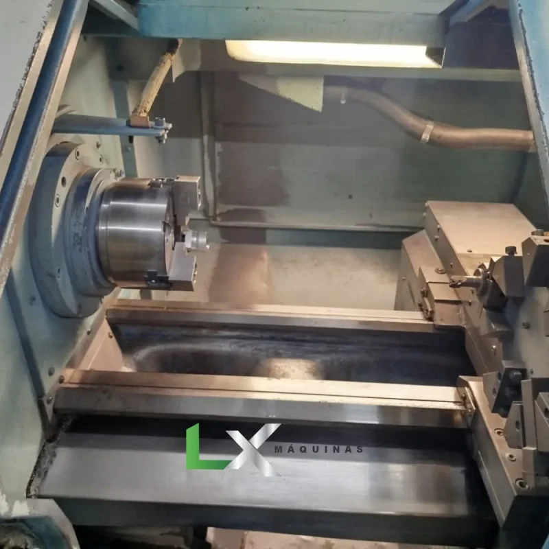 TORNO CNC ROMI CENTUR 30D HIDRÁULICO - SIEMENS - ANO 2008 (8)