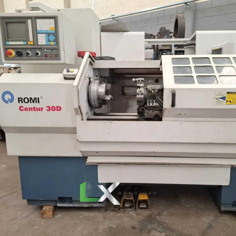 TORNO CNC ROMI CENTUR 30D - MACH 9 - 430 MM X 1000 MM (1)