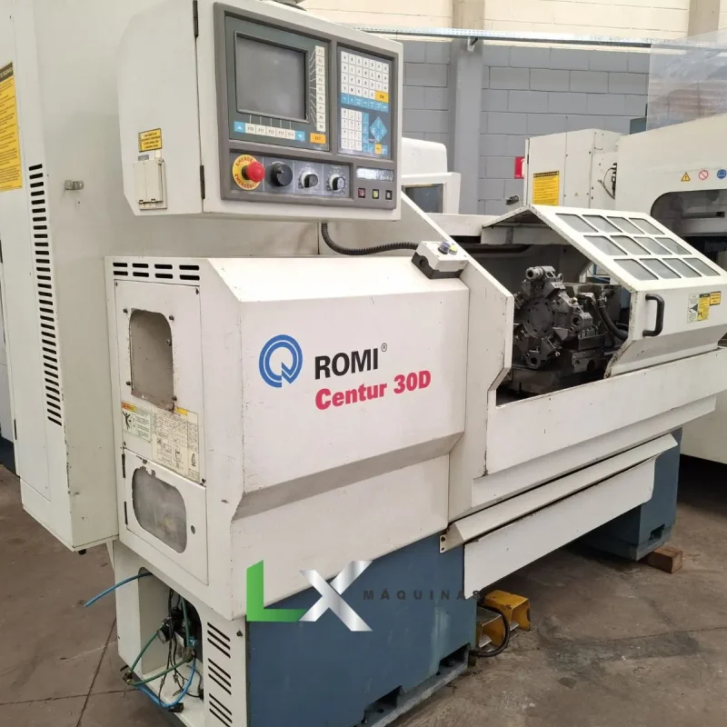 TORNO CNC ROMI CENTUR 30D - MACH 9 - 430 MM X 1000 MM (3)