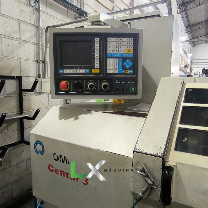 TORNO CNC ROMI CENTUR 30D MACH9 - 430 X 1000 MM (2)