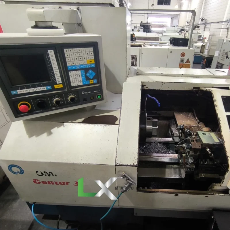 TORNO CNC ROMI CENTUR 30D MACH9 - 430 X 1000 MM (6)