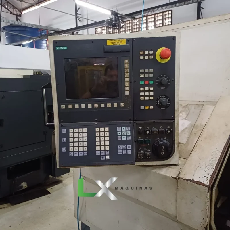 TORNO CNC ROMI CENTUR 30D SIEMENS - ANO 2007 - GANG (1)