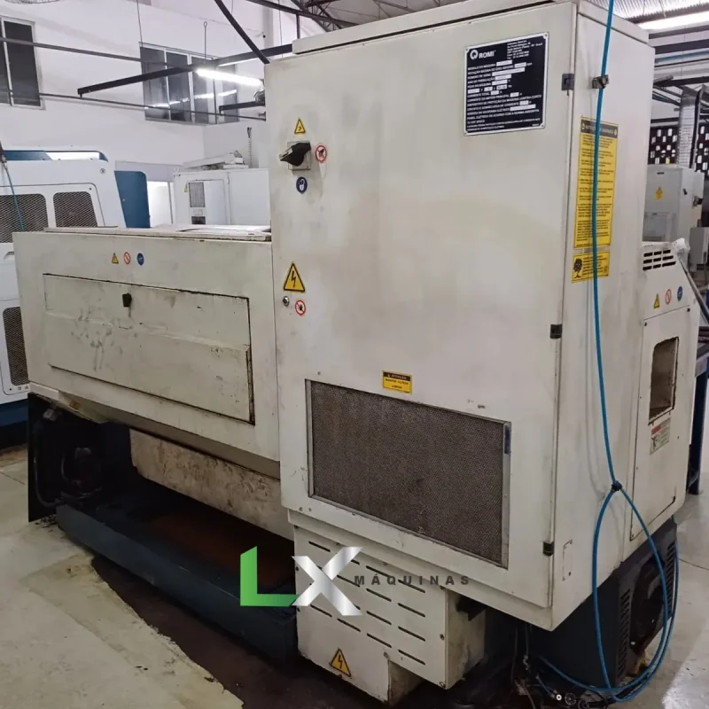 TORNO CNC ROMI CENTUR 30D SIEMENS - ANO 2007 - GANG (7)