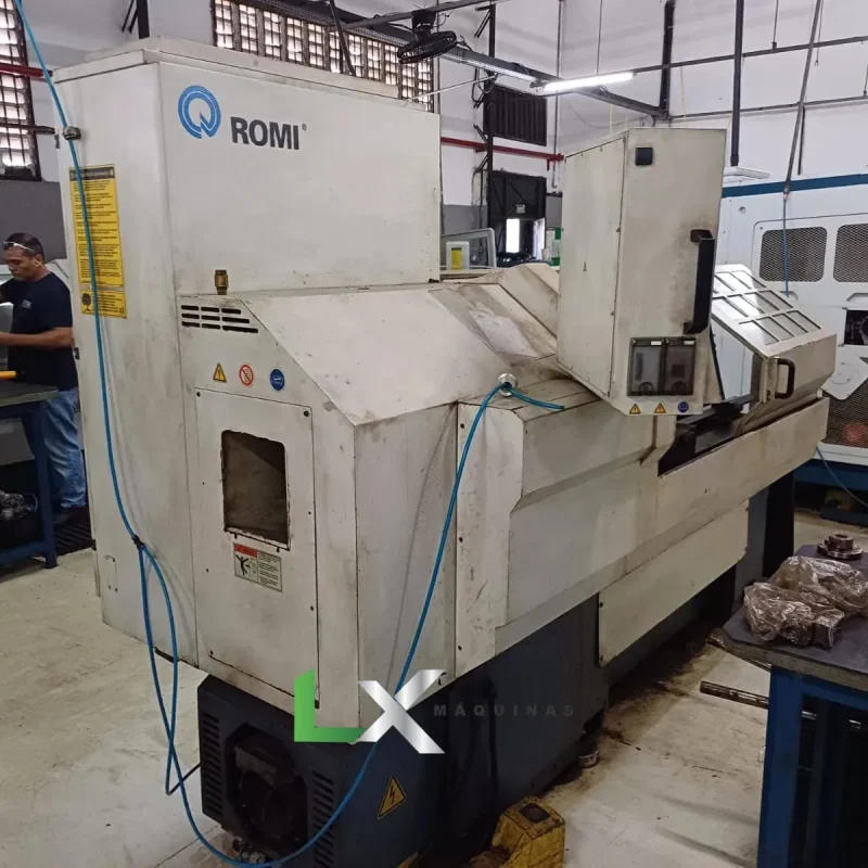 TORNO CNC ROMI CENTUR 30D SIEMENS - ANO 2007 - GANG (8)