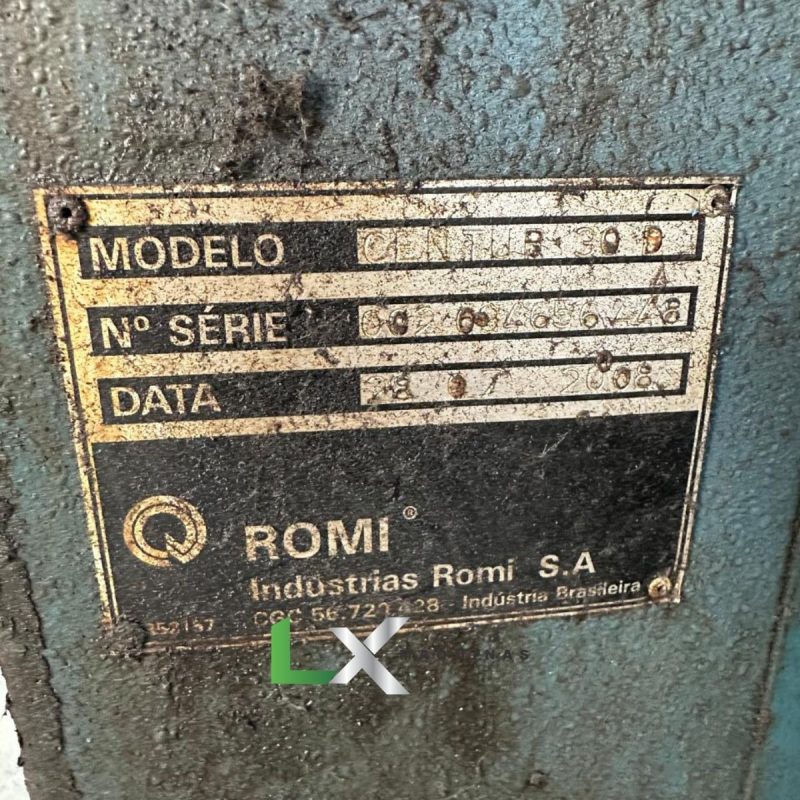 TORNO CNC ROMI CENTUR 30D - SIEMENS - HIDRÁULICO - 430 x 500 MM (2)