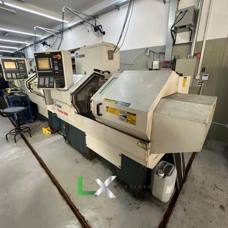 TORNO CNC ROMI CENTUR 30D - SIEMENS - HIDRÁULICO - 430 x 500 MM (3)