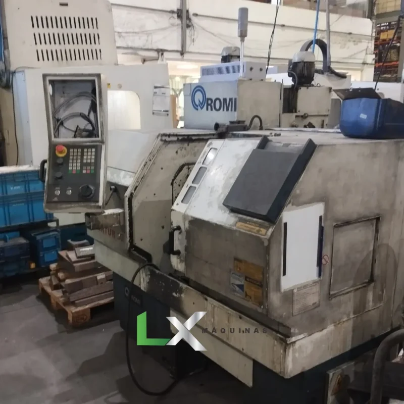 TORNO CNC ROMI CENTUR 30D - SIEMENS -RETROFIT 2021 (2)
