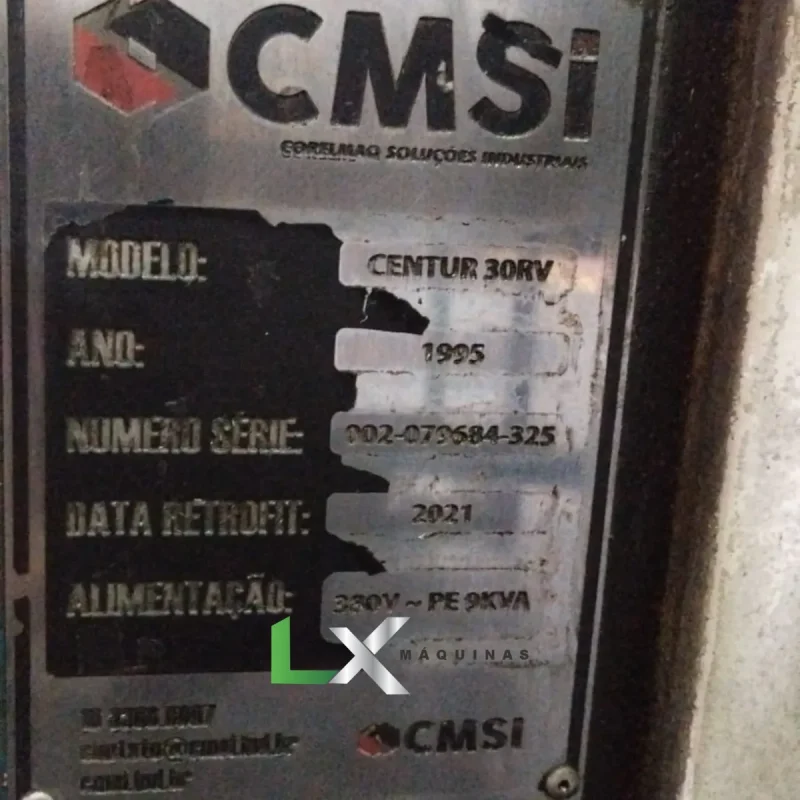 TORNO CNC ROMI CENTUR 30D - SIEMENS -RETROFIT 2021 (7)