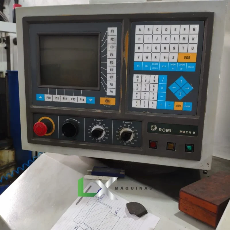 TORNO CNC ROMI CENTUR 30D – MACH 9 – 430MM X 500MM (5)