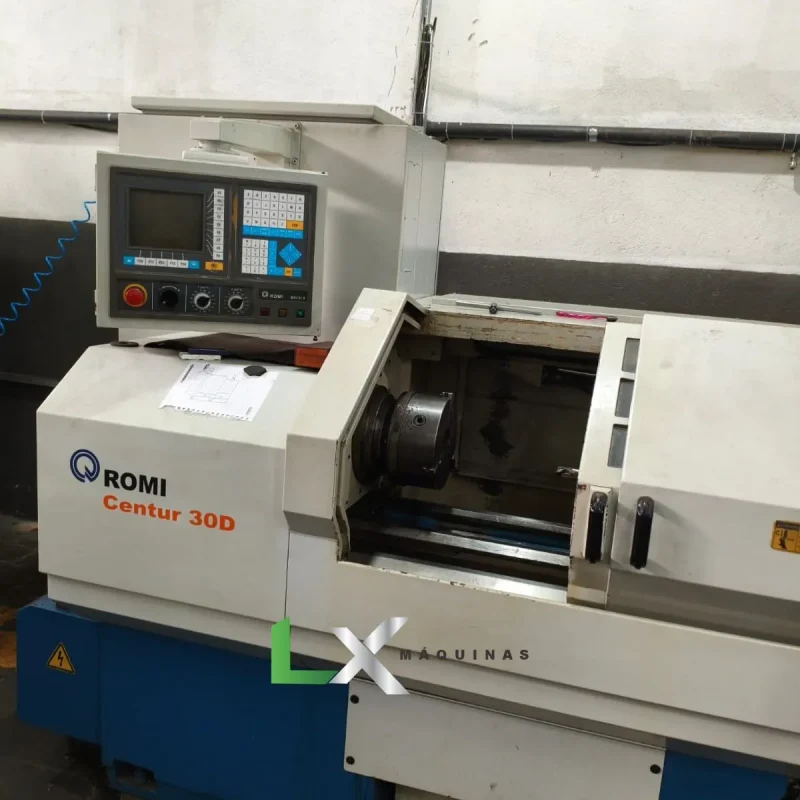 TORNO CNC ROMI CENTUR 30D – MACH 9 – 430MM X 500MM (7)