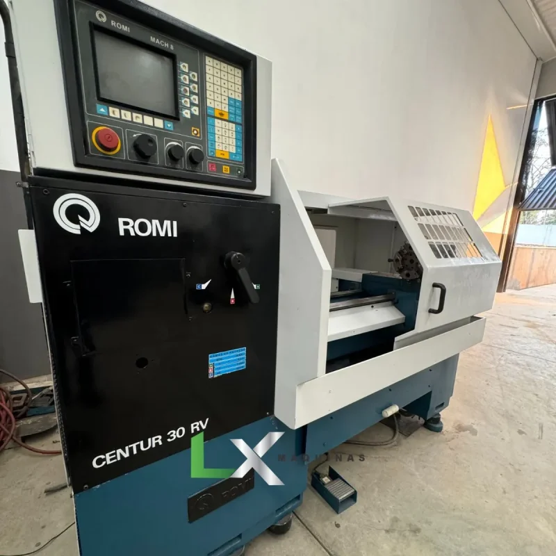 TORNO CNC ROMI CENTUR 30RV – MACH8 (GEOMETRIA FEITA) (1)
